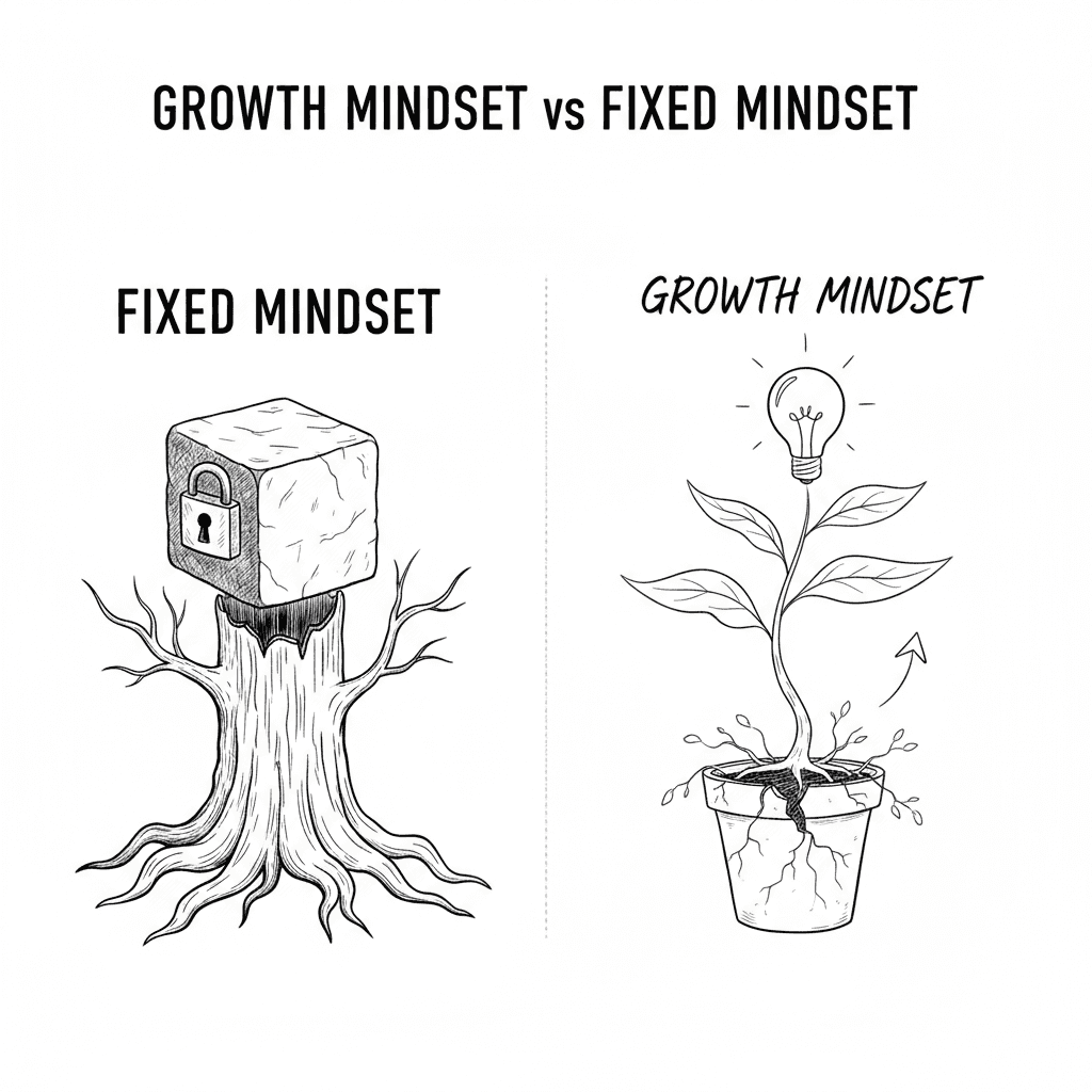 Growth Mindset vs Fixed Mindset