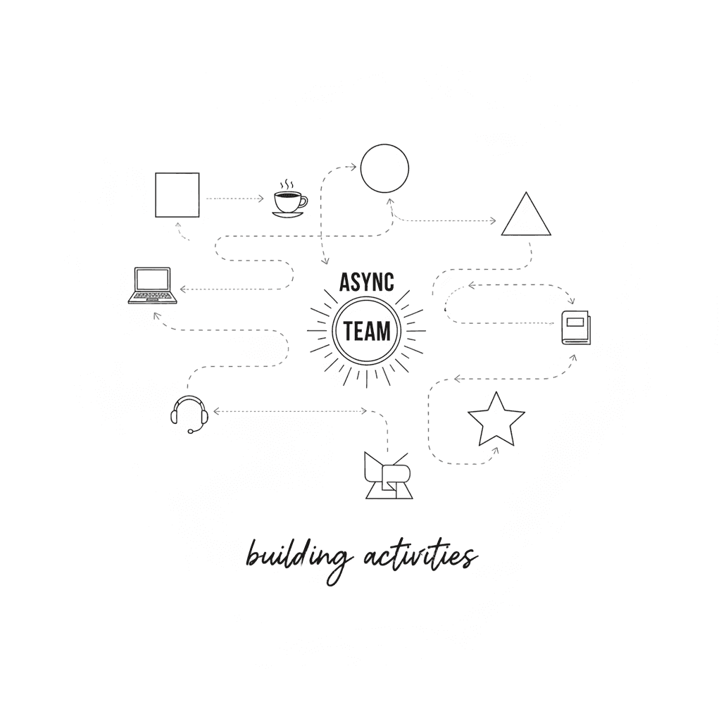Featured image for async team building activities